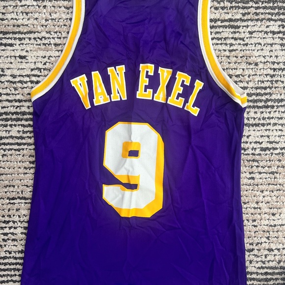 ‼️VINTAGE NICK VAN EXEL CHAMPION JERSEY‼️ - Picture 6 of 6